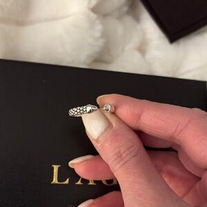 LAGOS Silver Ring - Size 7